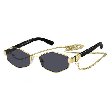 Marc Jacobs Sunglasses MARC 496/S J5G Gold/Dark Gray Women 2