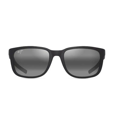 Maui Jim Occhiali da Sole AKALA 599-02 MJ0599SA 001 Nero Opaco Grigio Neutro Unisex Polarizzati