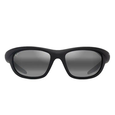 Maui Jim Occhiali da Sole HAULANI MJ0349S 001 Nero Opaco Grigio Neutro Unisex Polarizzati