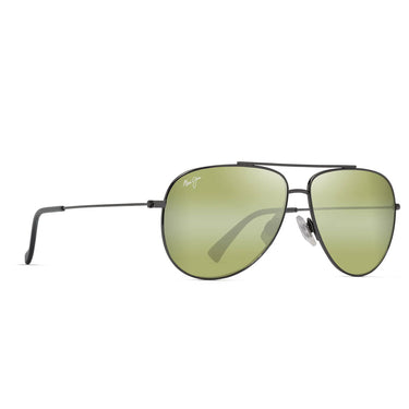 Maui Jim Sonnenbrille HAUOLI HT665-17A Schwarz/Grün Unisex Polarisiert