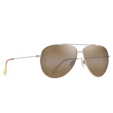 Maui Jim Sonnenbrille HAUOLI XL H674-16B Gold/Braun Unisex Polarisiert