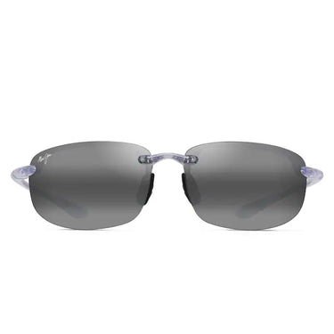 Maui Jim Sunglasses HO'OKIPA MJ0407S 005 Brilliant Crystal/Grey Unisex Polarized