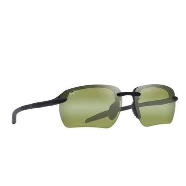 Maui Jim Occhiali da Sole HO'OKIPA ULTRA G AF MJ0337SA 001 Nero Opaco/Verde Scuro Unisex Polarizzati 2