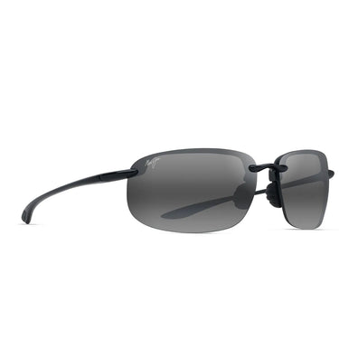Maui Jim Sonnenbrille HO'OKIPA XLARGE 456-02 Schwarz/Grau Unisex Polarisiert