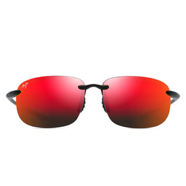 Maui Jim Sunglasses HO'OKIPA XLARGE MJ0456S 005 Black/Hawaii Lava Unisex Polarized