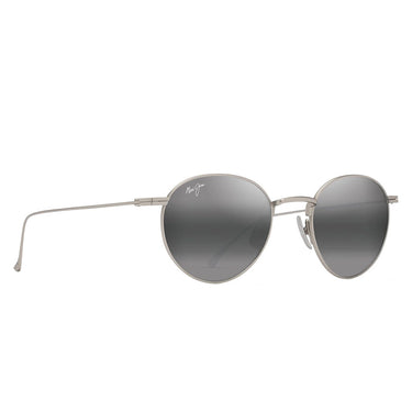 Maui Jim Sunglasses KA'APEHA MJ0691S 001 Matte Silver/Grey Unisex Polarized 2