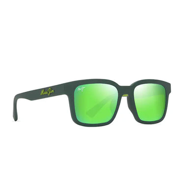Maui Jim Sunglasses OPIOPIO AF MJ0659SA 004 Matte Green/Maui Green Unisex Polarized 2