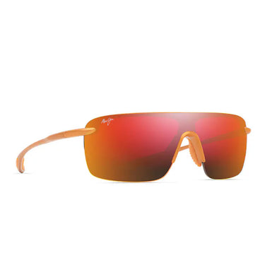 Maui Jim Occhiali da Sole PALULU RM680-29 MJ0680S 004 Arancione Opaco/Hawaii Lava Unisex Polarizzati 1