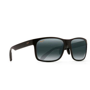 Maui Jim Sonnenbrille RED SANDS 432-2M Schwarz/Grau Unisex Polarisiert