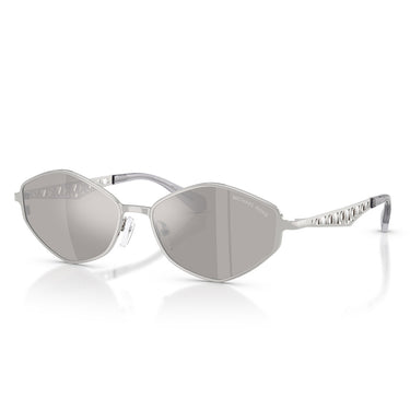 Michael Kors Occhiali da Sole MK1181 18936G Gold Coast Argento/Argento Specchiato Donna 2