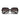 Michael Kors Occhiali da Sole MK2247U 30058G Quogue Nero/Grigio Donna 4