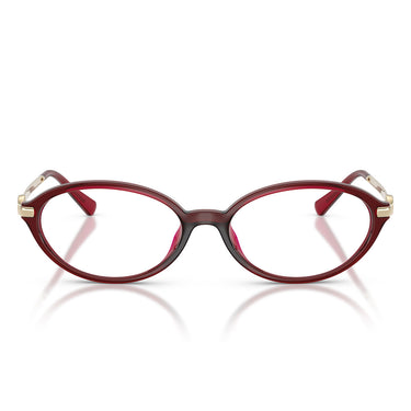 Michael Kors Occhiali da Vista MK4199U 3949 Kensington Rosso Scuro/Trasparente Donna