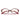 Michael Kors Occhiali da Vista MK4199U 3949 Kensington Rosso Scuro/Trasparente Donna