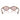 Miu Miu Lunettes de Soleil MU04ZS 14L4I0 Marron/Rose Clair Femme 4