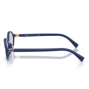 Miu Miu Occhiali da Sole MU04ZS 22N3F2 Blu/Blu Chiaro Donna 3