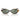 Miu Miu Occhiali da Sole MU04ZS VAU04M Marrone Miele/Verde Specchio Argento Donna