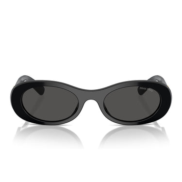Miu Miu Sonnenbrille MU06ZS 1AB5S0 Schwarz-Dunkelgrau Damen