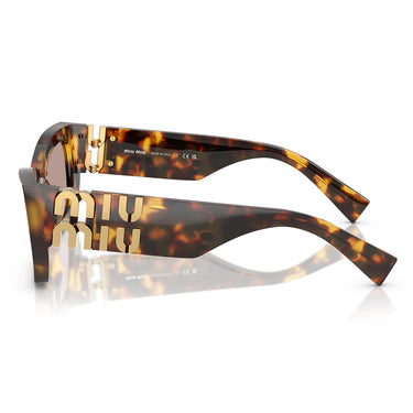 Miu Miu Sunglasses MU09WS 14L20I Brown Honey/Light Purple Brown Women 2