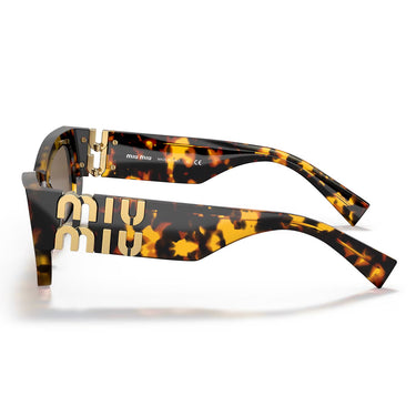 Miu Miu Occhiali da Sole MU09WS VAU06B Marrone Miele/Marrone Scuro Donna 3