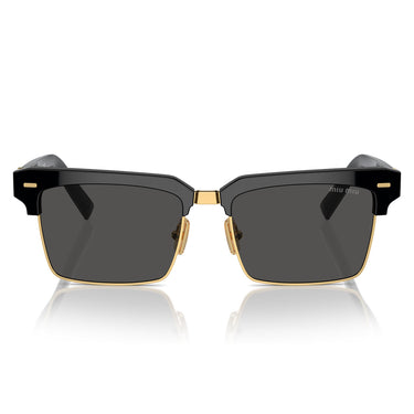 Miu Miu Sunglasses MU10ZS 1AB5S0 Black-Grey Women