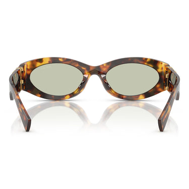 Miu Miu Occhiali da Sole MU11W 14L50O Havana/Verde Chiaro Donna 3