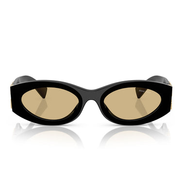 Miu Miu Okulary Przeciwsłoneczne MU11W 16K10R Czarny/Żółty Damskie