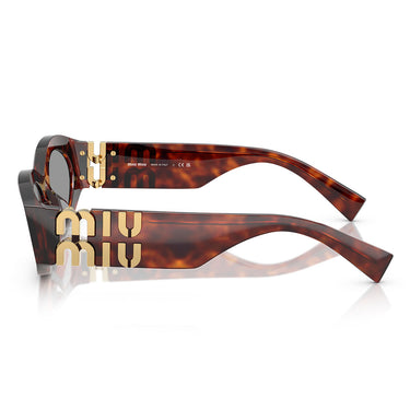 Miu Miu Occhiali da Sole MU11W 21C40O Havana Grigio Donna 2