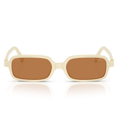 Miu Miu Gafas de Sol MU11Z 21D90Q Blanco/Marrón Mujer