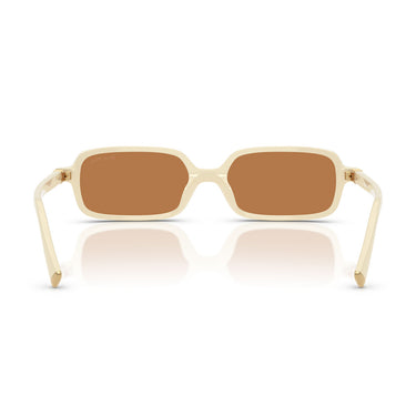 Miu Miu Occhiali da Sole MU11Z 21D90Q Bianco/Marrone Donna 4