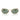 Miu Miu Sonnenbrille MU52Y 5AK04M Gold/Grün Verspiegelt Grau Damen