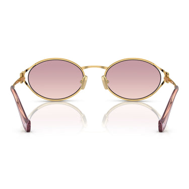 Miu Miu Occhiali da Sole MU52Y 5AK06S Oro-Marrone Sfumato Donna 3