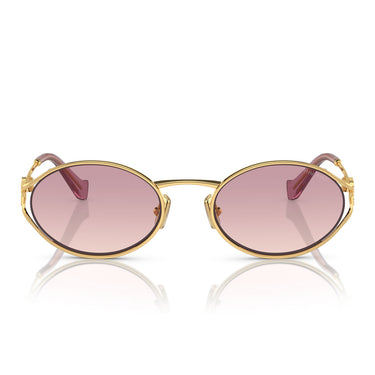 Miu Miu Occhiali da Sole MU52Y 5AK06S Oro-Marrone Sfumato Donna