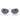 Miu Miu Occhiali da Sole MU52Y ZVF1V1 Oro/Blu Scuro Donna