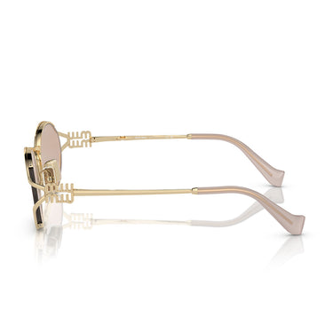 Miu Miu Occhiali da Sole MU52Y ZVN20F Oro/Rosa Donna