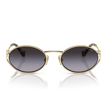 Miu Miu Occhiali da Sole MU52Y ZVN5D1 Oro/Grigio Sfumato Donna