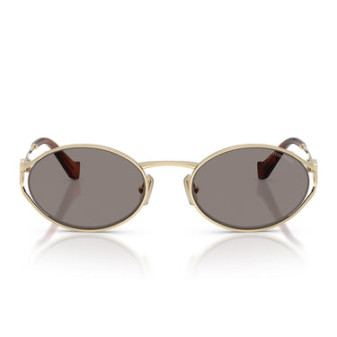 Miu Miu Sonnenbrille MU52Y ZVN80Q Blassgold/Dunkelgrau Damen