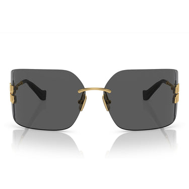 Miu Miu Occhiali da Sole MU54YS 5AK5S0 Oro-Grigio Scuro Donna