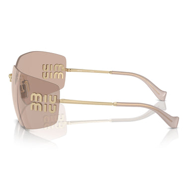 Miu Miu Occhiali da Sole MU54YS ZVN20F Oro-Rosa Specchiato Donna 2