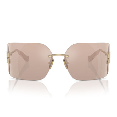 Miu Miu Occhiali da Sole MU54YS ZVN20F Oro-Rosa Specchiato Donna