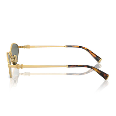 Miu Miu Occhiali da Sole MU56ZS 5AK04M Oro/Verde Specchio Argento Donna 2