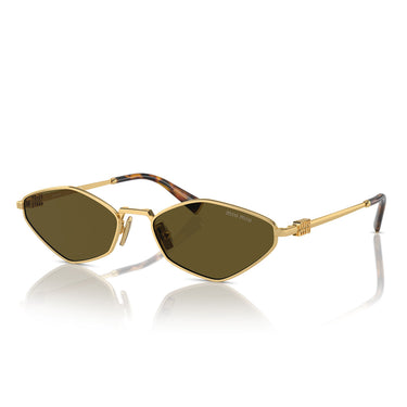 Miu Miu Occhiali da Sole MU56ZS 5AK09Z Oro/Marrone Donna 1