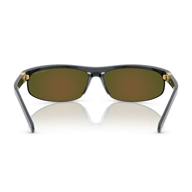 Miu Miu Occhiali da Sole MUA02S 19Y10K Avio Metallizzato/Blu Specchiato Donna 4