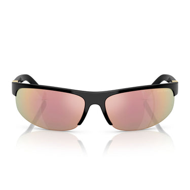 Miu Miu Okulary Przeciwsłoneczne MUA02S 1AB90J Czarny/Różowy Lustrowany Damskie