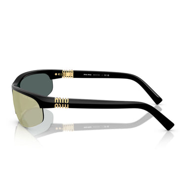 Miu Miu Occhiali da Sole MUA02S 1AB90J Nero/Rosa Specchiato Donna 3