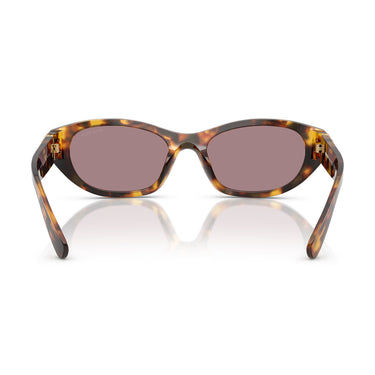 Miu Miu Occhiali da Sole MUA03S 14L20I Havana/Viola Donna 4