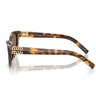 Miu Miu Lunettes de Soleil MUA04S 14L60M Marron/Marron Foncé Femme 3