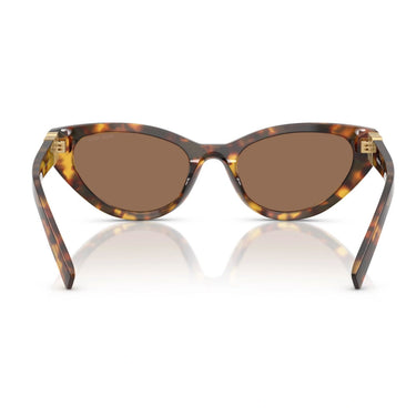 Miu Miu Lunettes de Soleil MUA04S 14L60M Marron/Marron Foncé Femme 5