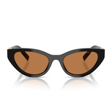 Miu Miu Occhiali da Sole MUA04S 16K10I Nero/Marrone Donna
