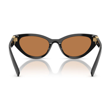 Miu Miu Occhiali da Sole MUA04S 16K10I Nero/Marrone Donna 4