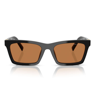 Miu Miu Gafas de Sol MUA05S 16K10I Negro/Marrón Mujer